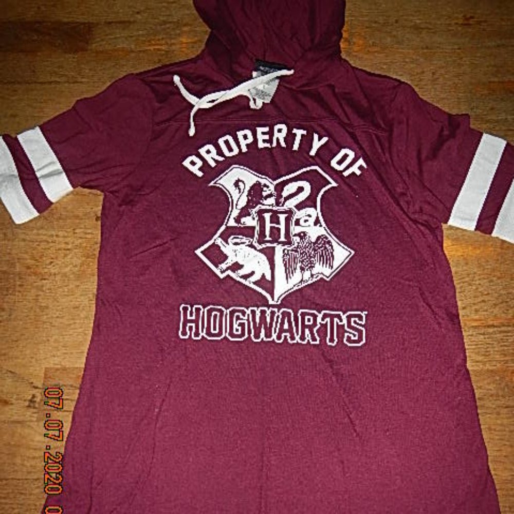 Property of Hogwarts hooded junior's shirt